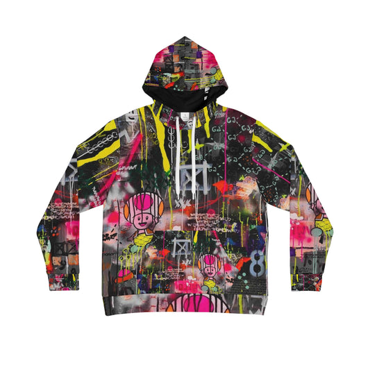 Men's Hoodie - Graffiti Mushrooms