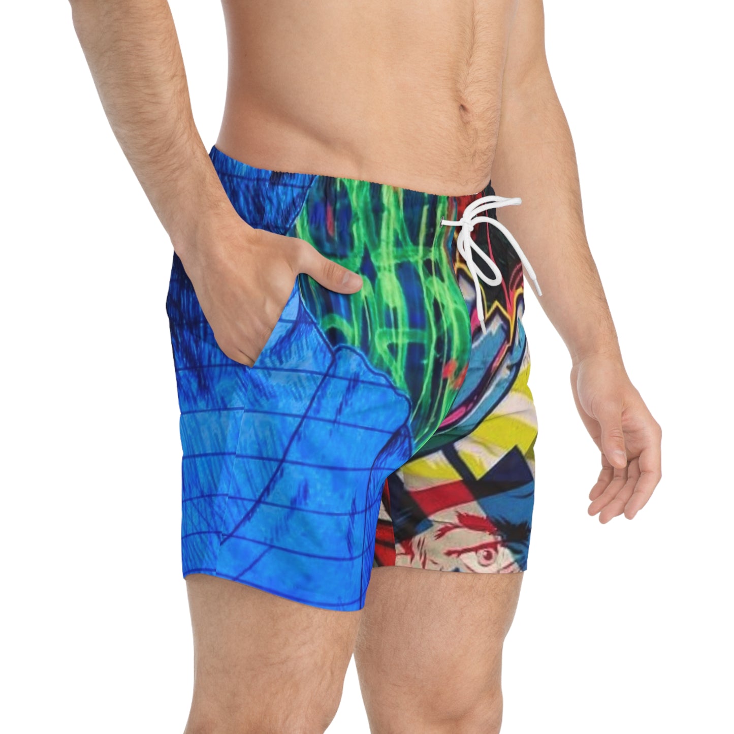 Bipolar Swim Trunks