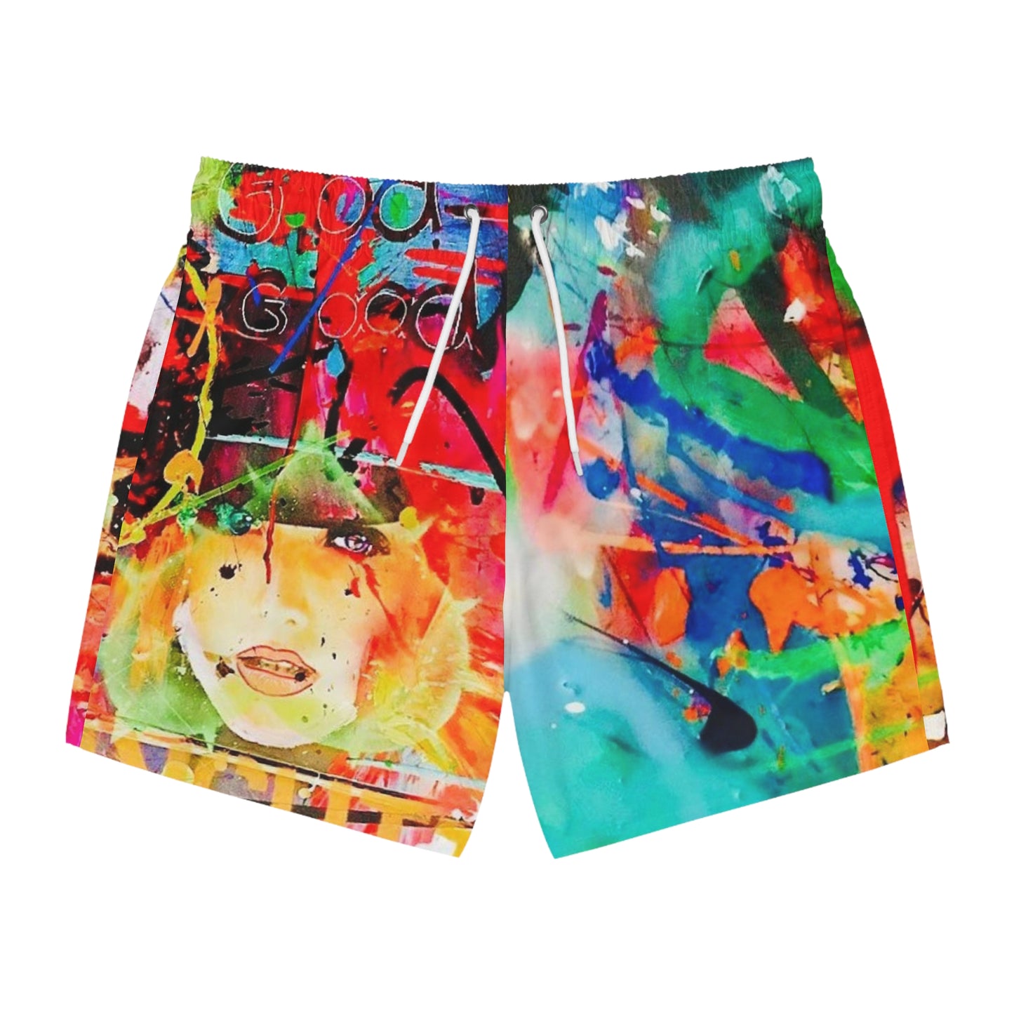 Bipolar Swim Trunks