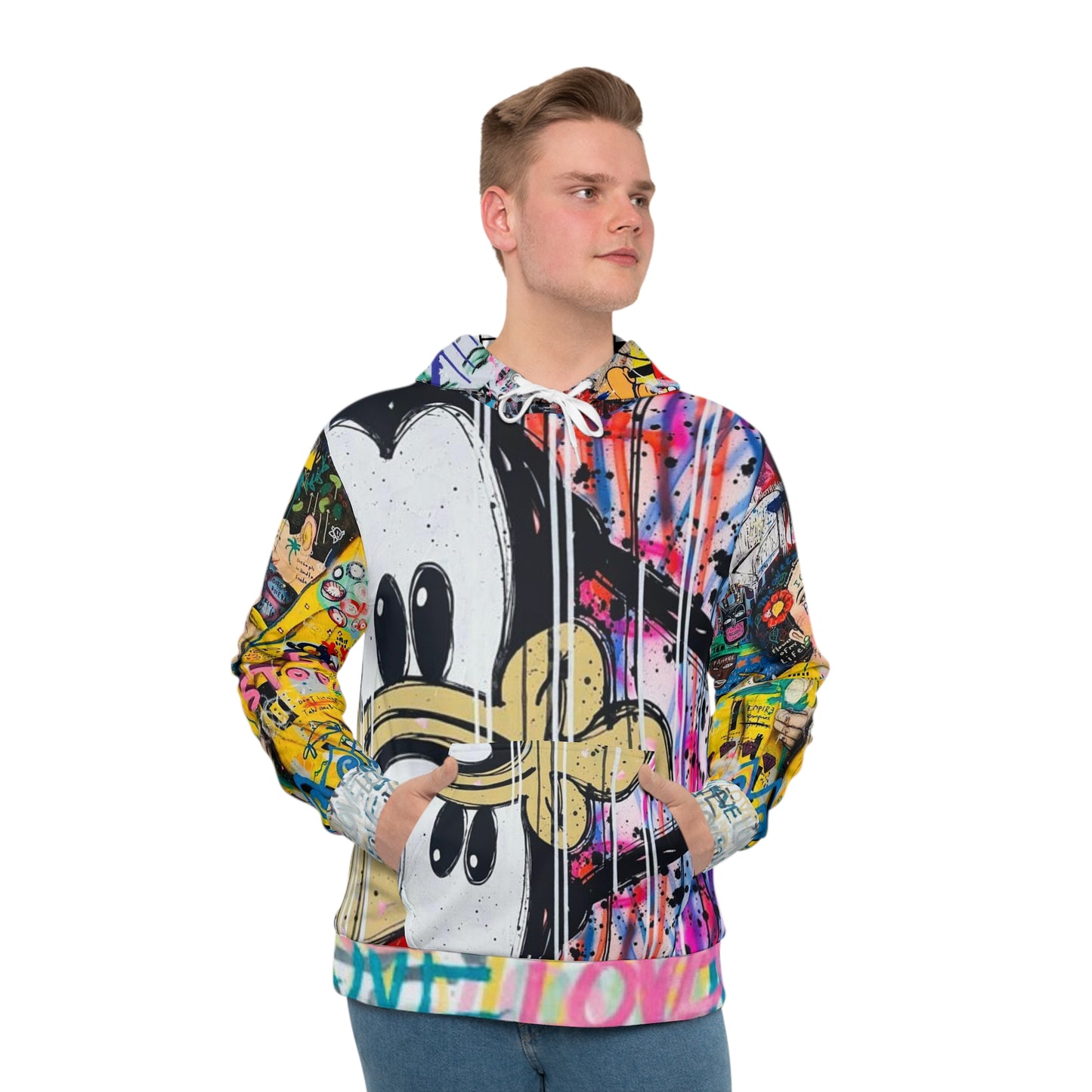 Men's Hoodie - Goofing Around