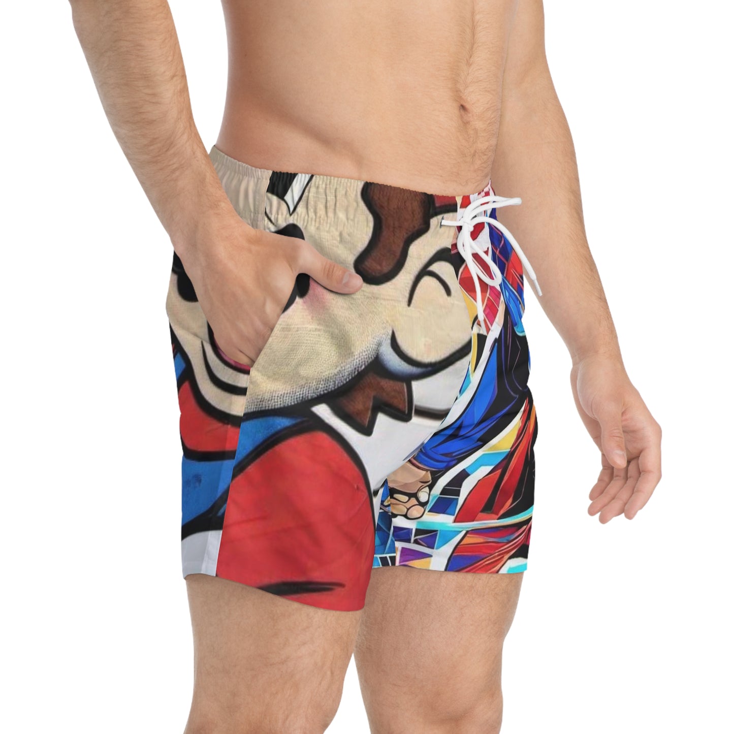 Bipolar Swim Trunks