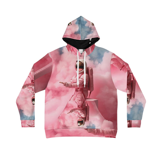 Men's Hoodie - Pink Astro Clouds