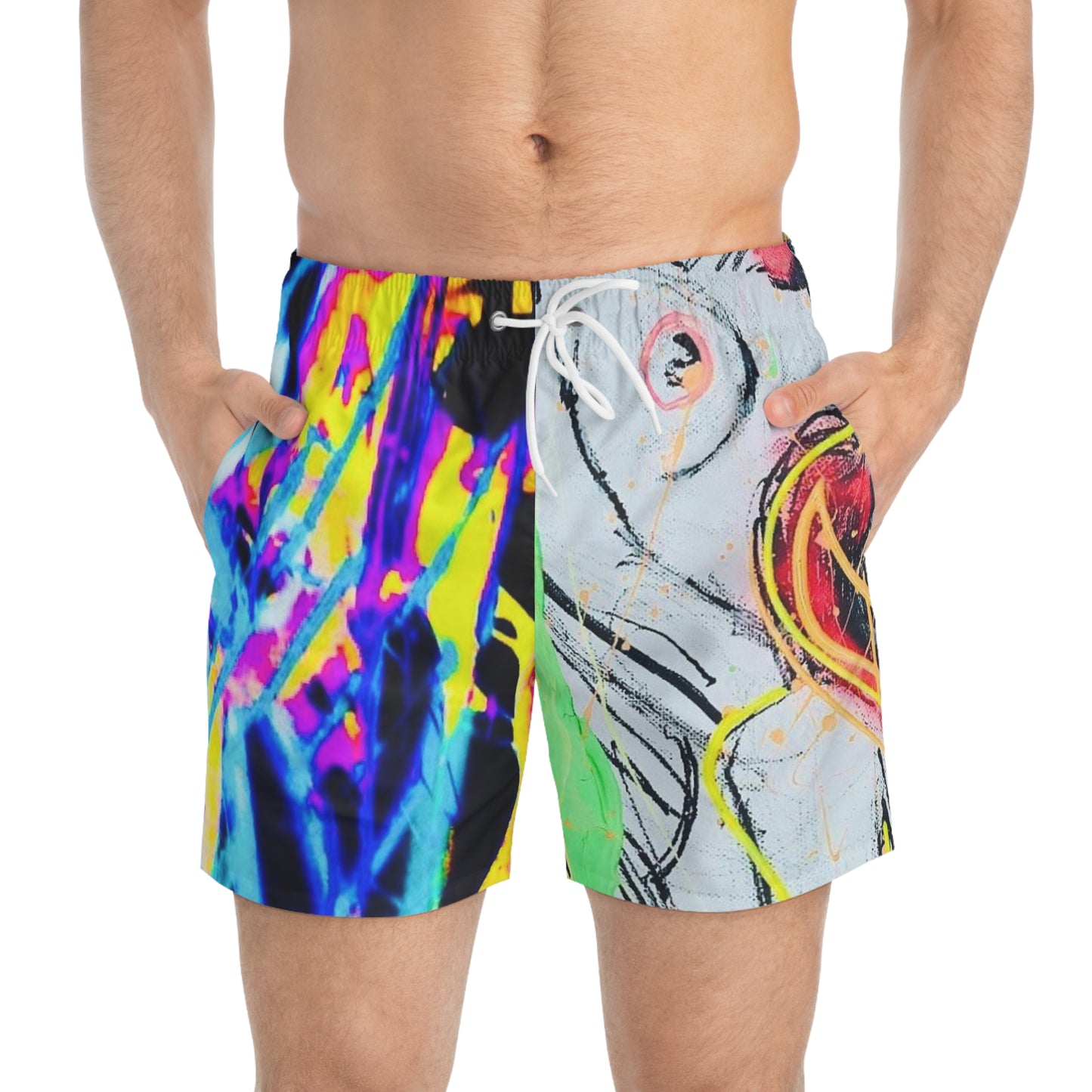 Bipolar Swim Trunks