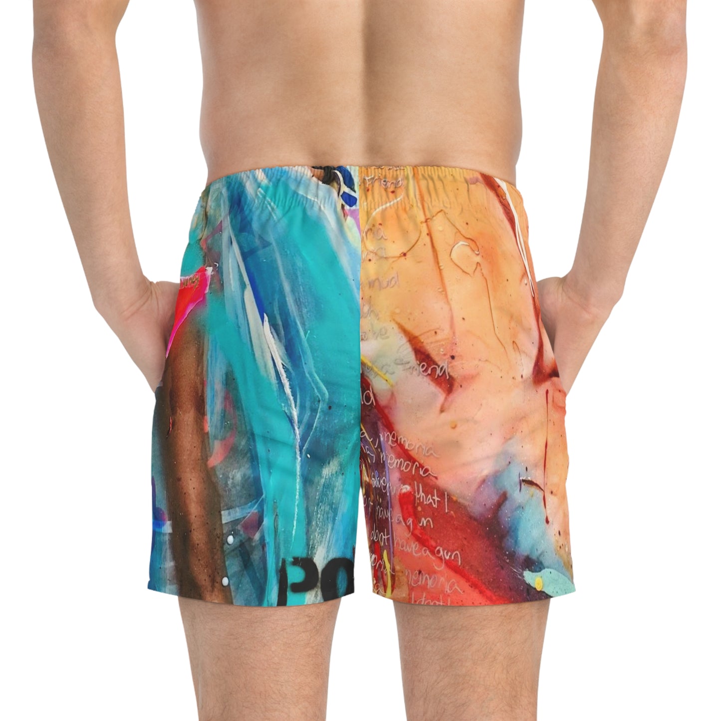 Bipolar Swim Trunks