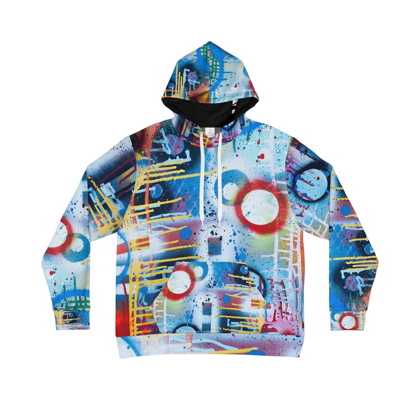 Men's Hoodie - Abstract Focus