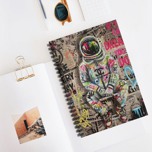 Art Spiral Notebook - Ruled Line