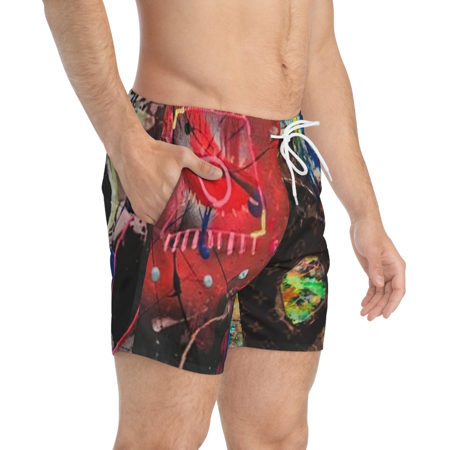 Bipolar Swim Trunks