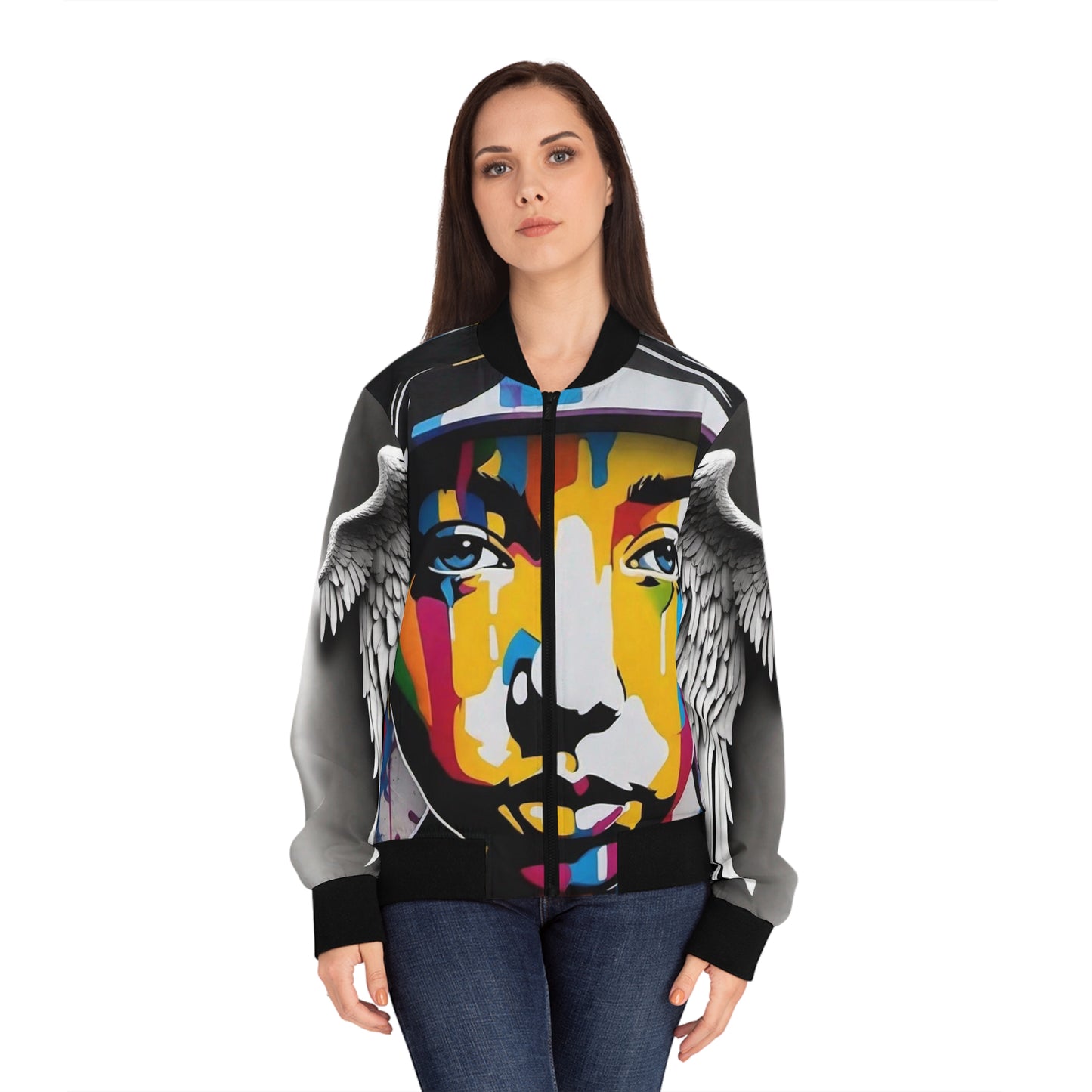 Women's Bomber Jacket (AOP)