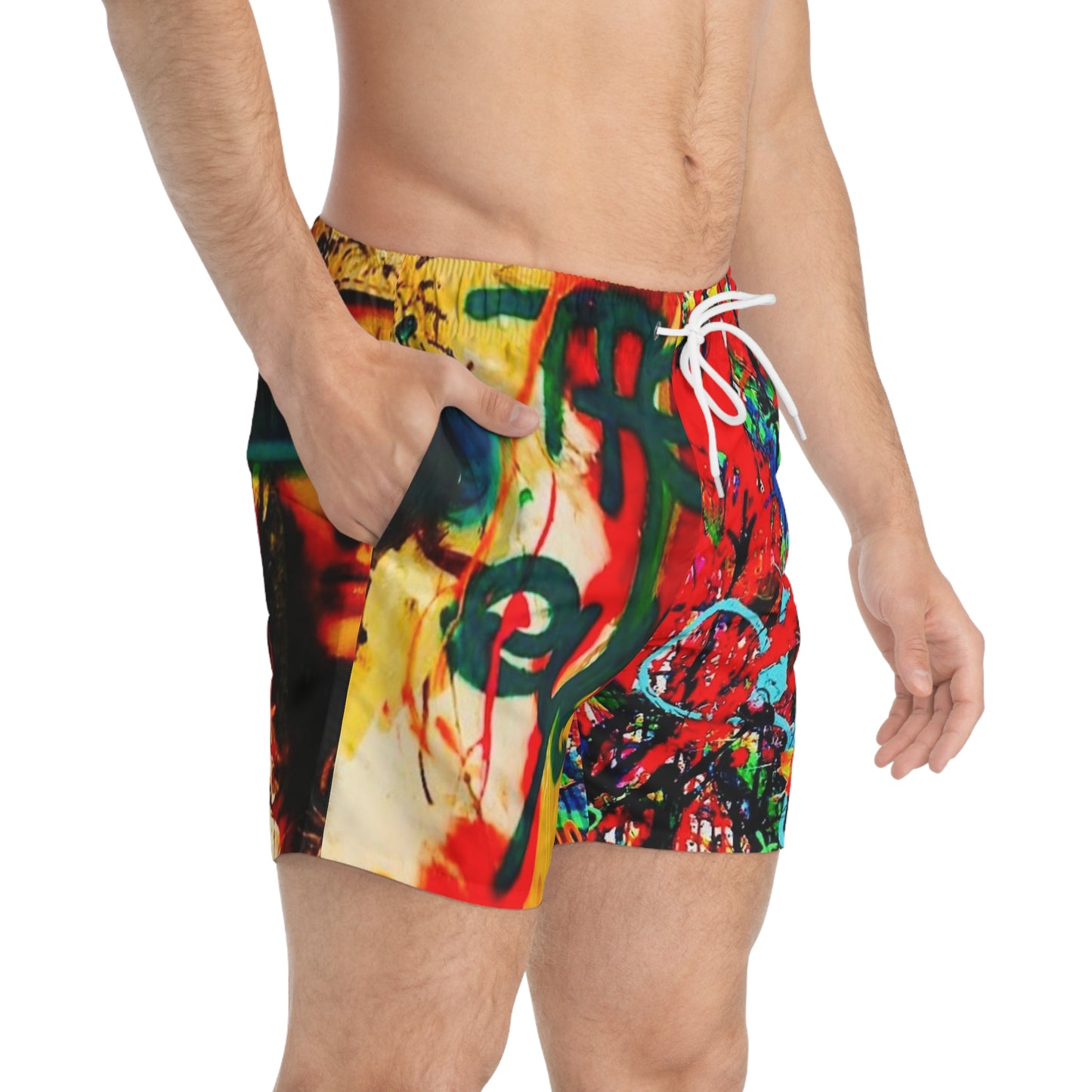 Bipolar Swim Trunks