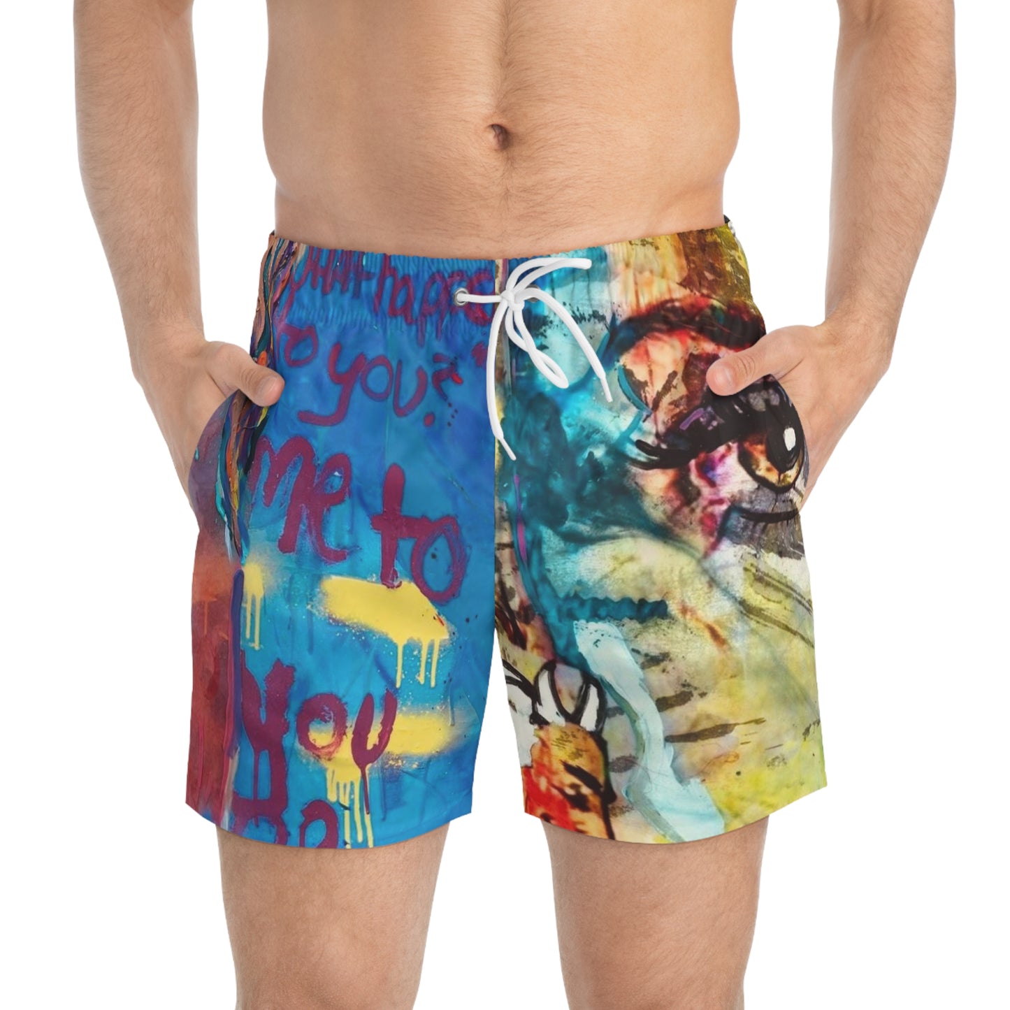 Bipolar Swim Trunks