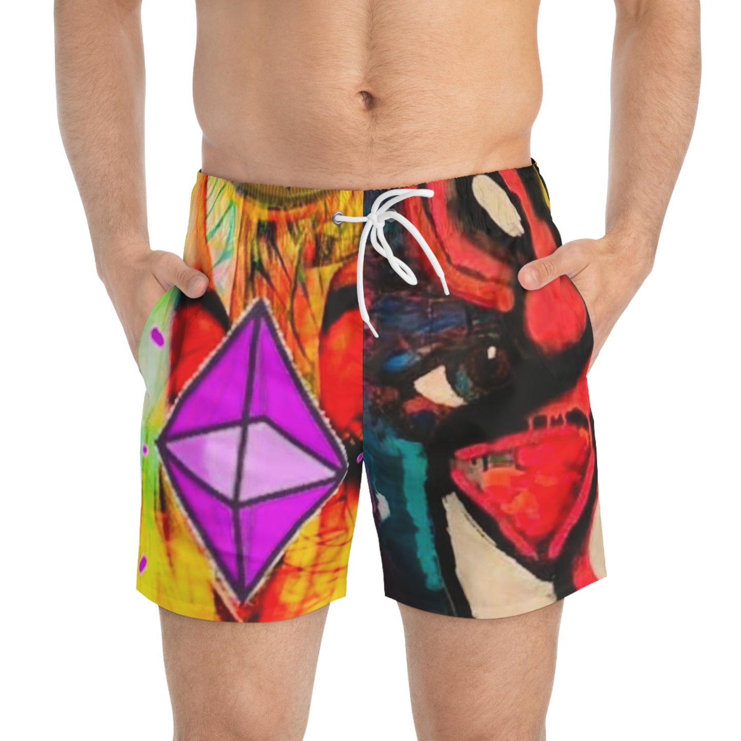 Bipolar Swim Trunks