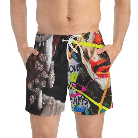 Bipolar Swim Trunks