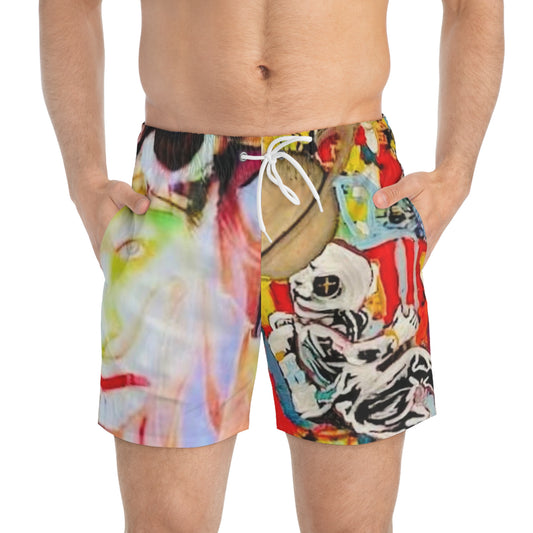 Bipolar Swim Trunks