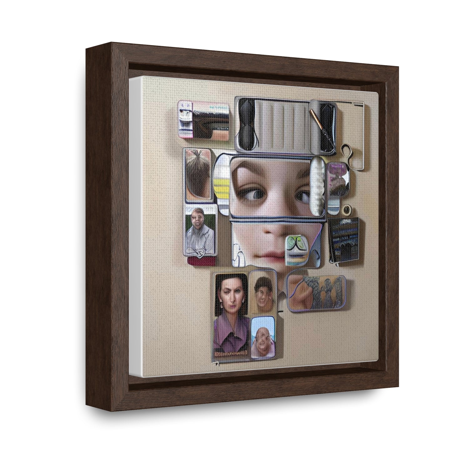 Gallery Canvas Wraps, Square Frame