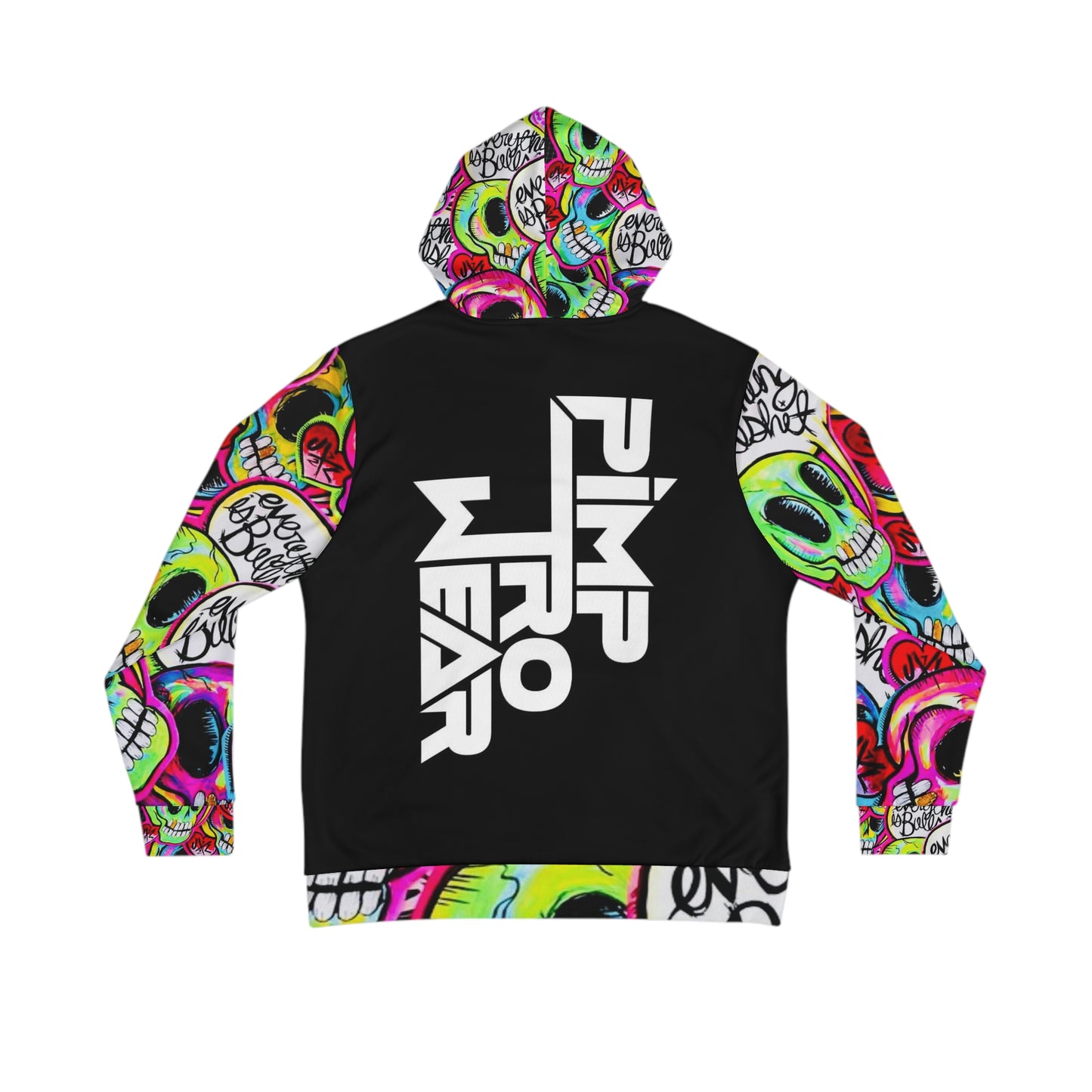 Men's Hoodie - Graffiti Skull Society