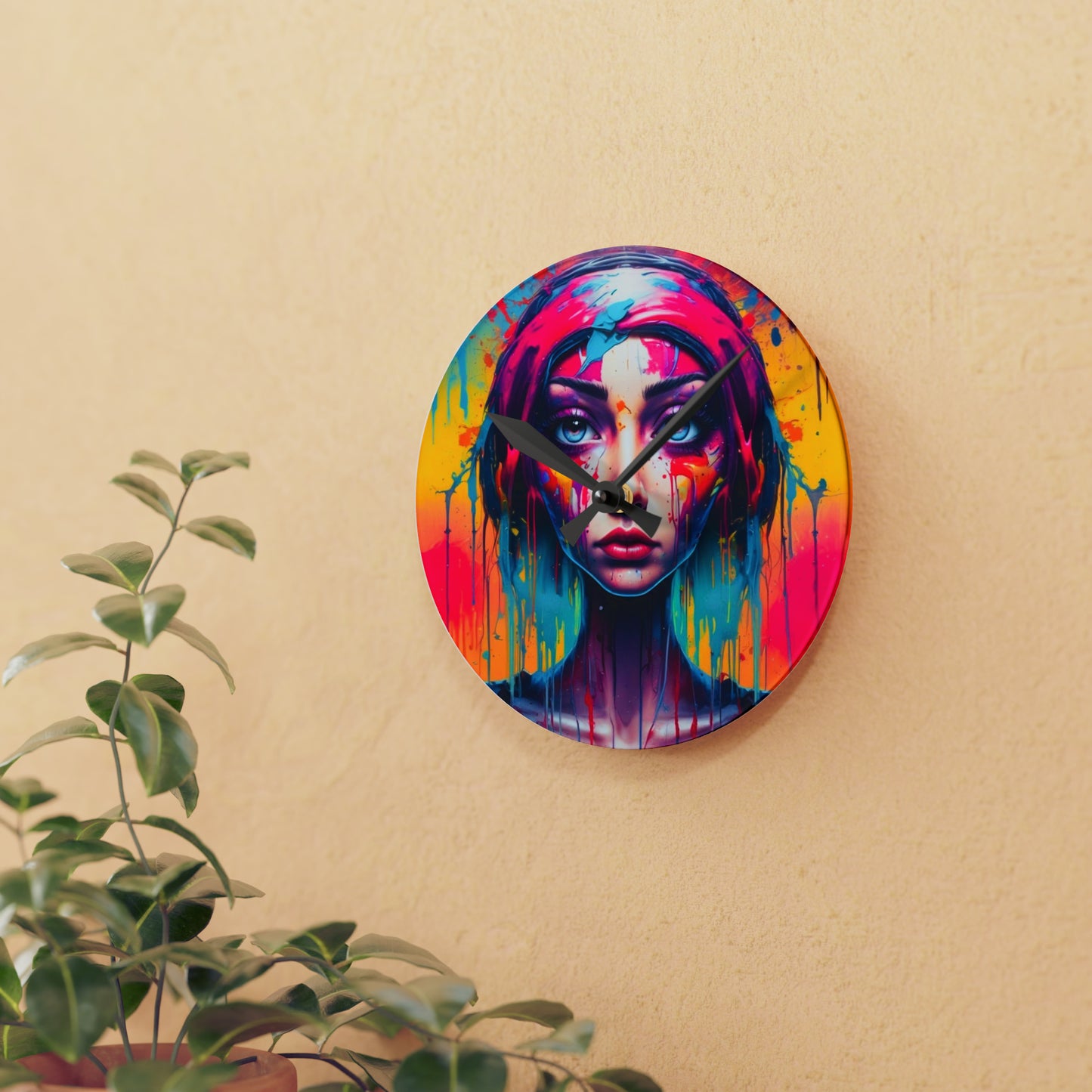 Acrylic Wall Clock