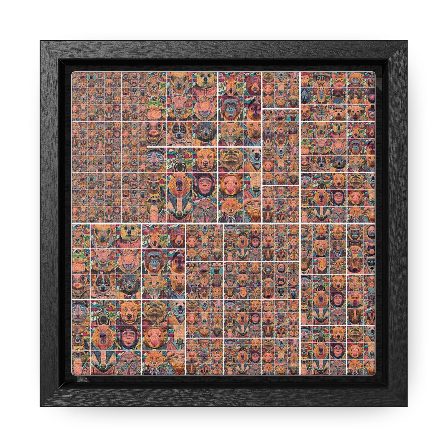 Gallery Canvas Wraps, Square Frame