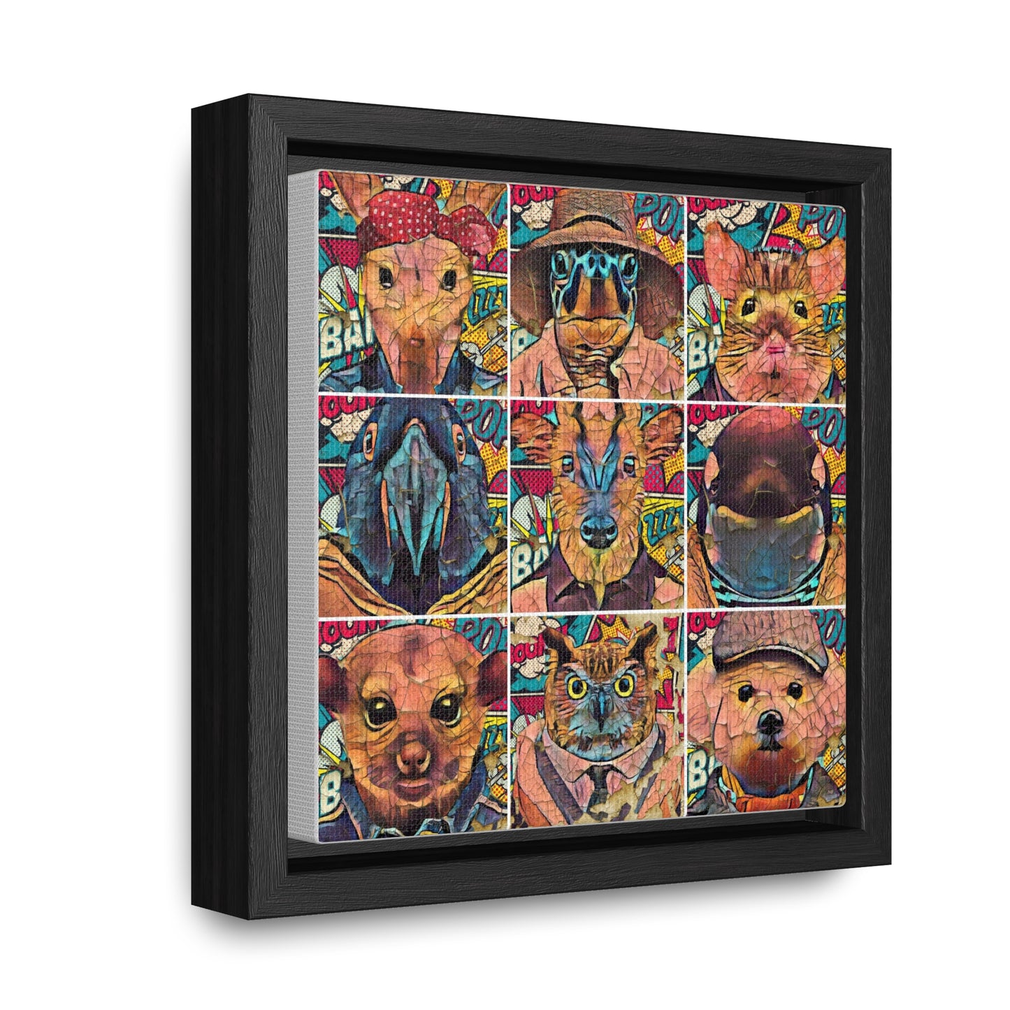 Gallery Canvas Wraps, Square Frame