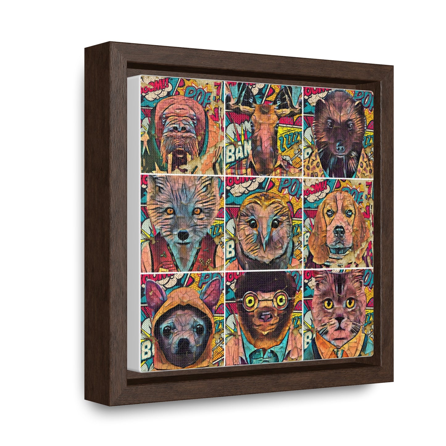 Gallery Canvas Wraps, Square Frame