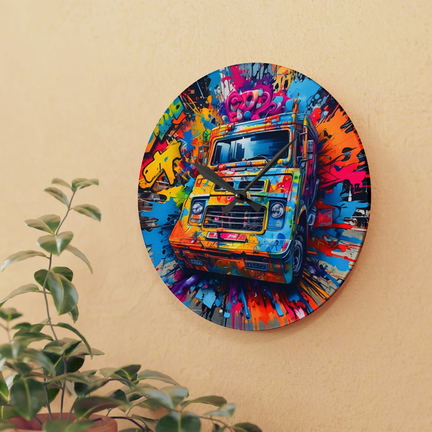 Acrylic Wall Clock