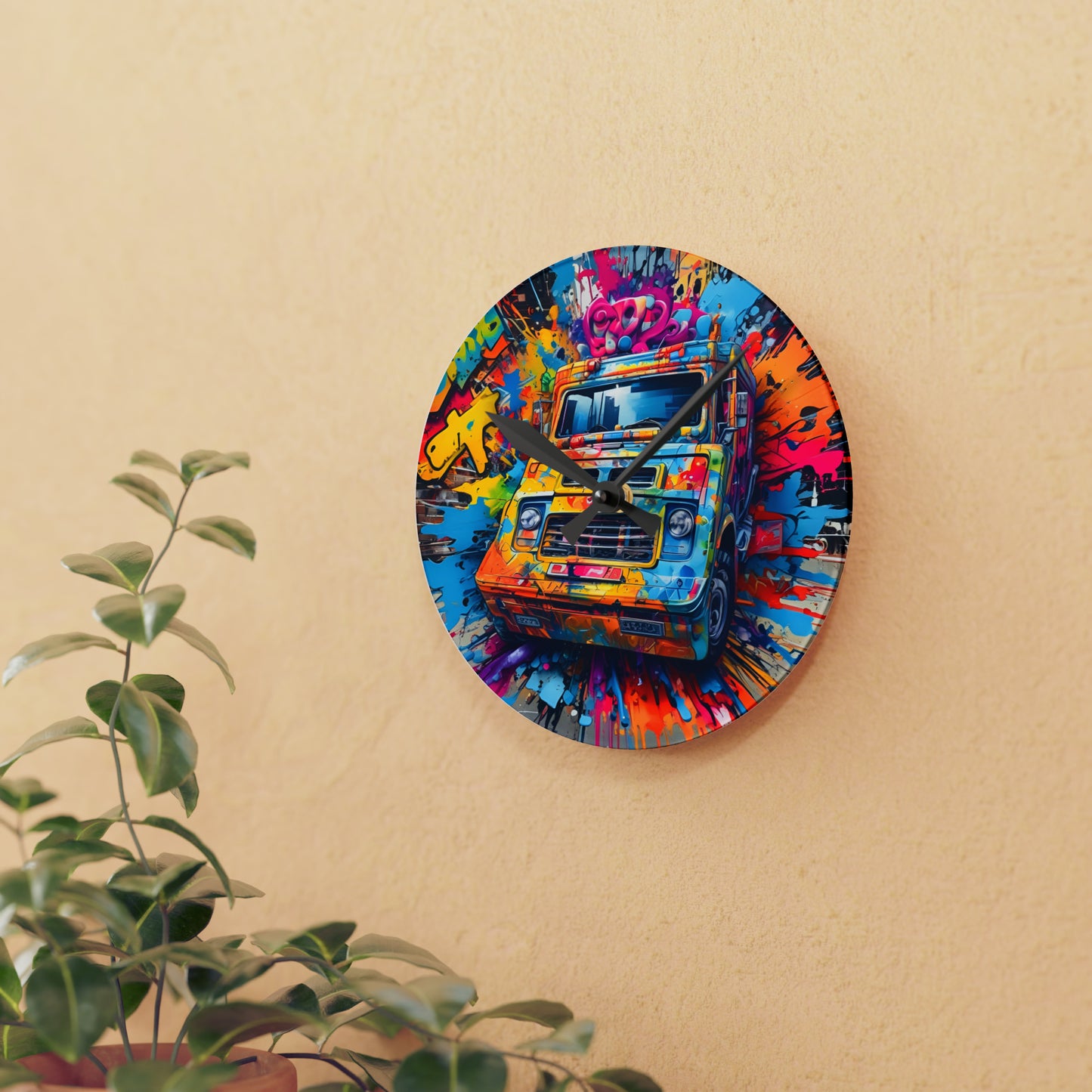 Acrylic Wall Clock