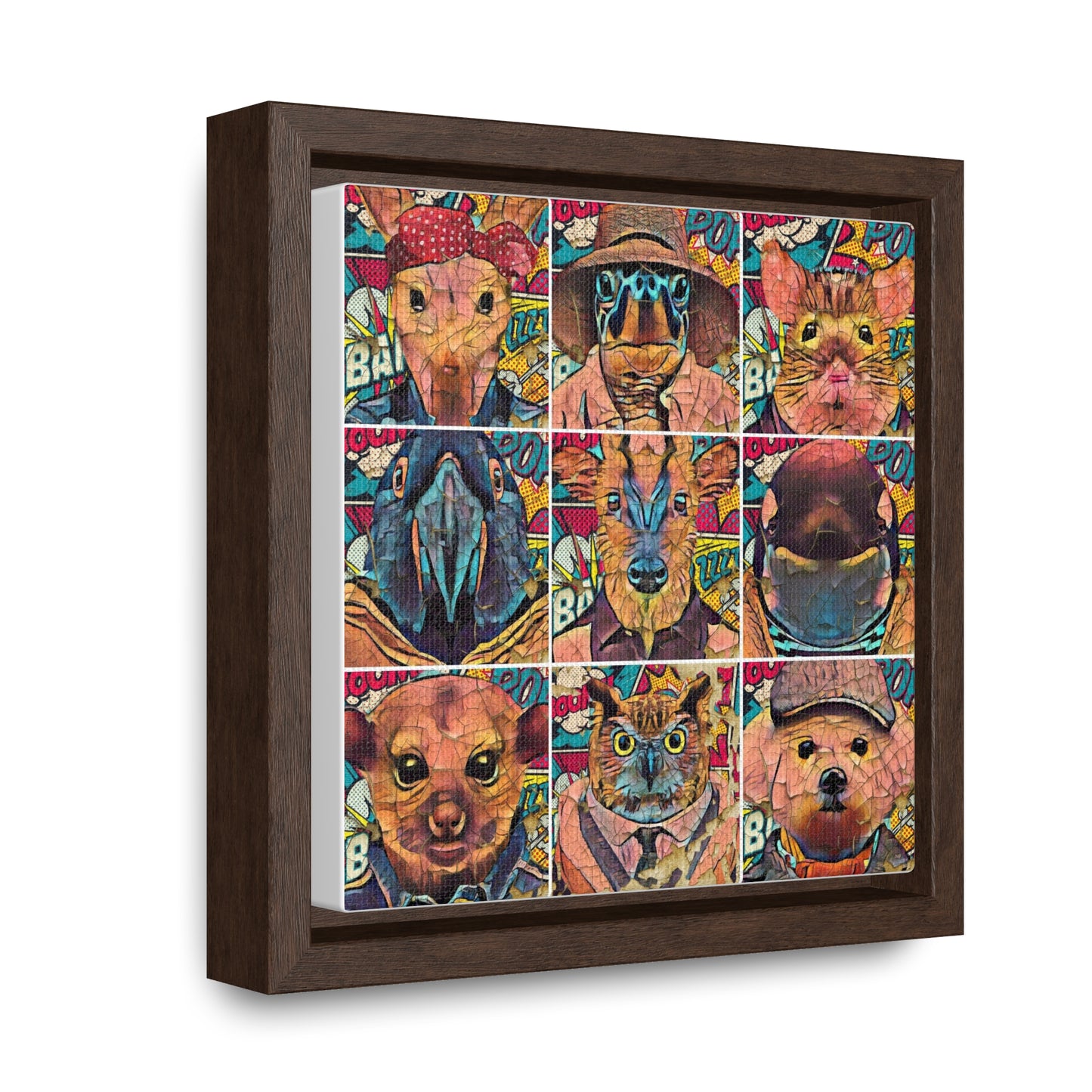 Gallery Canvas Wraps, Square Frame