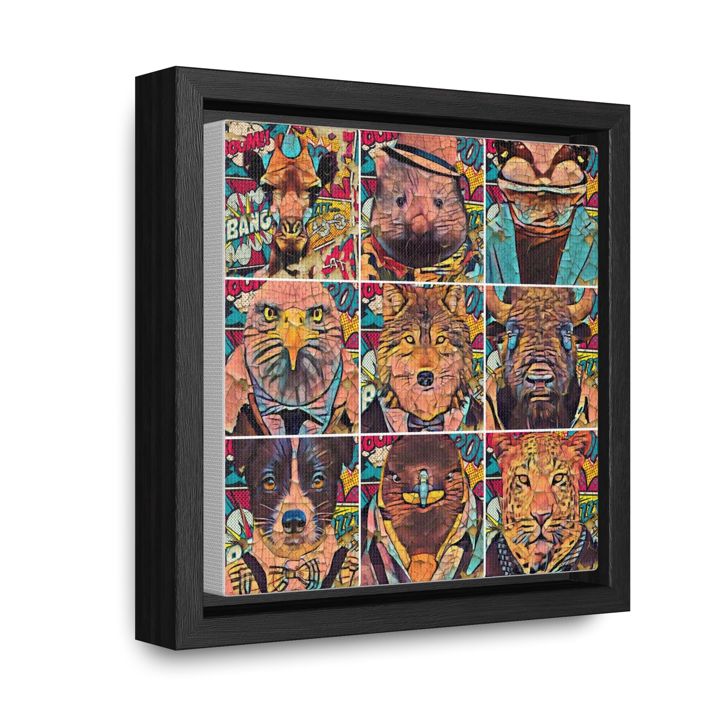 Gallery Canvas Wraps, Square Frame