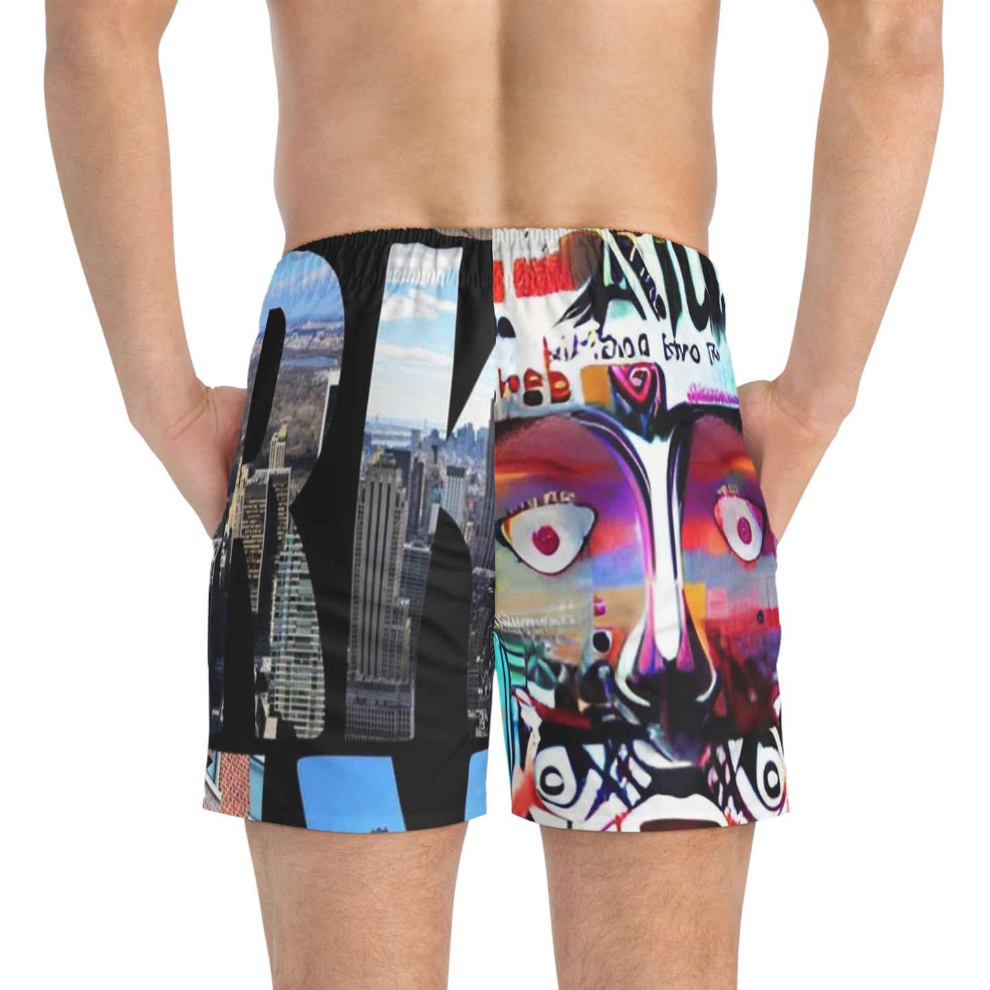 Bipolar Swim Trunks