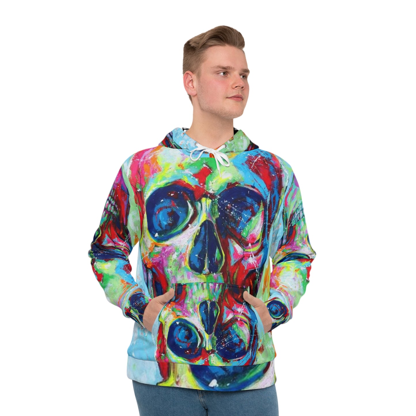 Men's Hoodie - Fantasy Skull