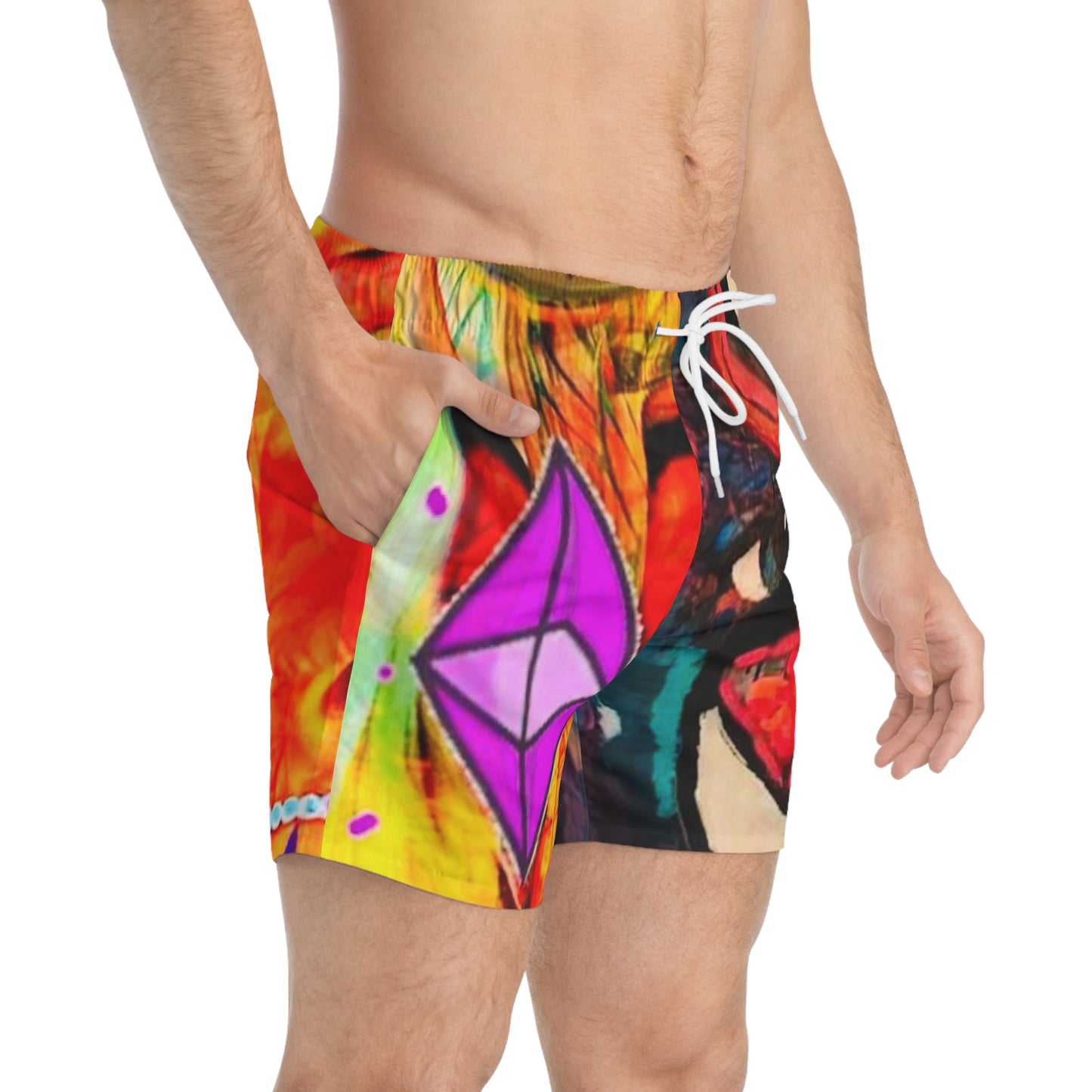 Bipolar Swim Trunks