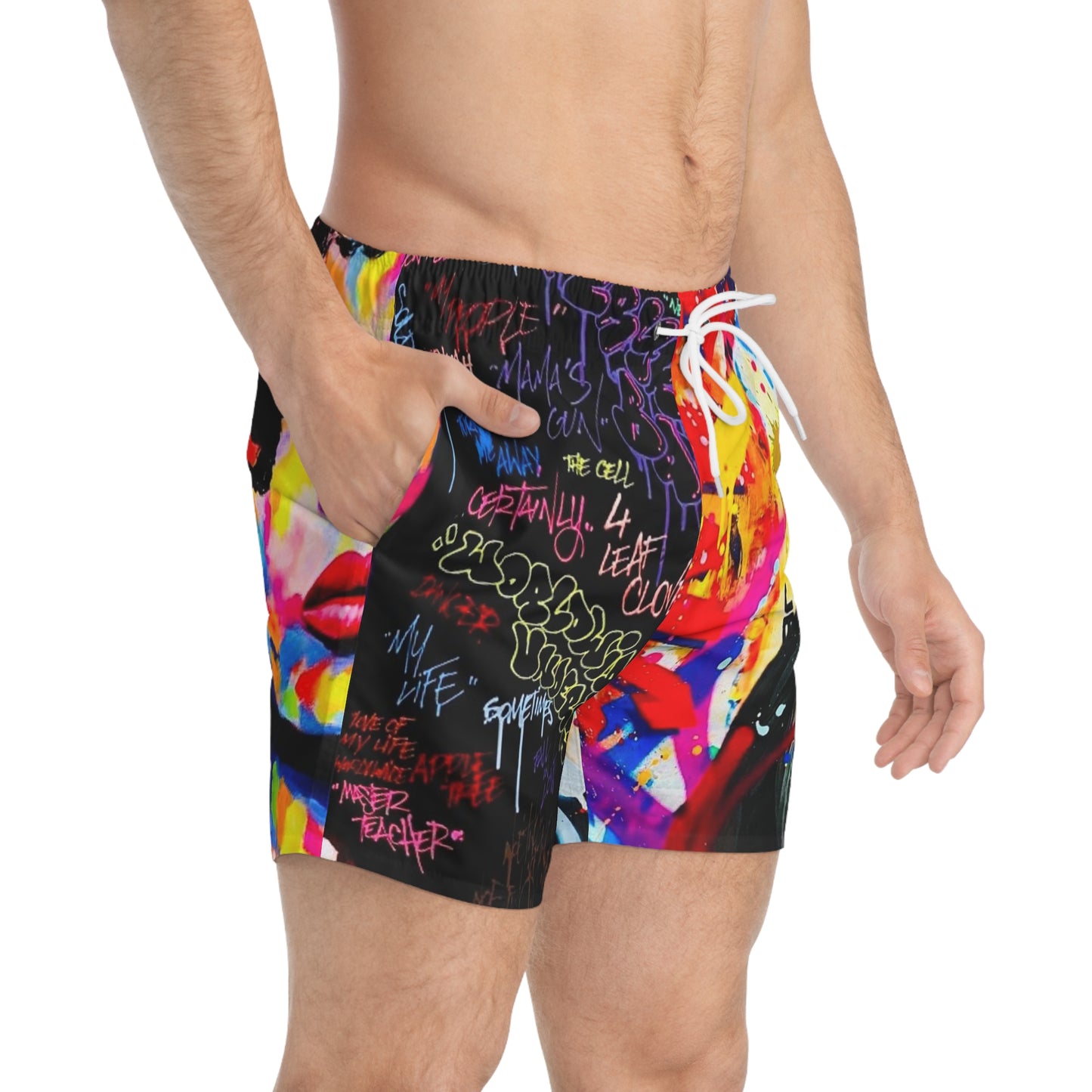 Bipolar Swim Trunks