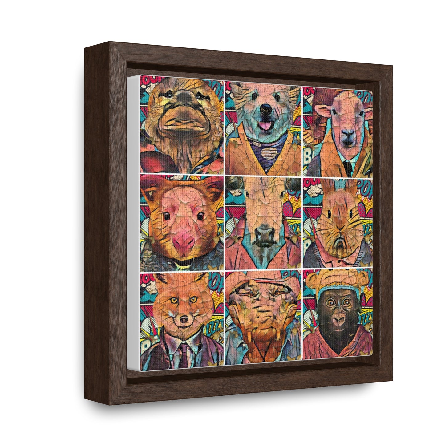 Gallery Canvas Wraps, Square Frame