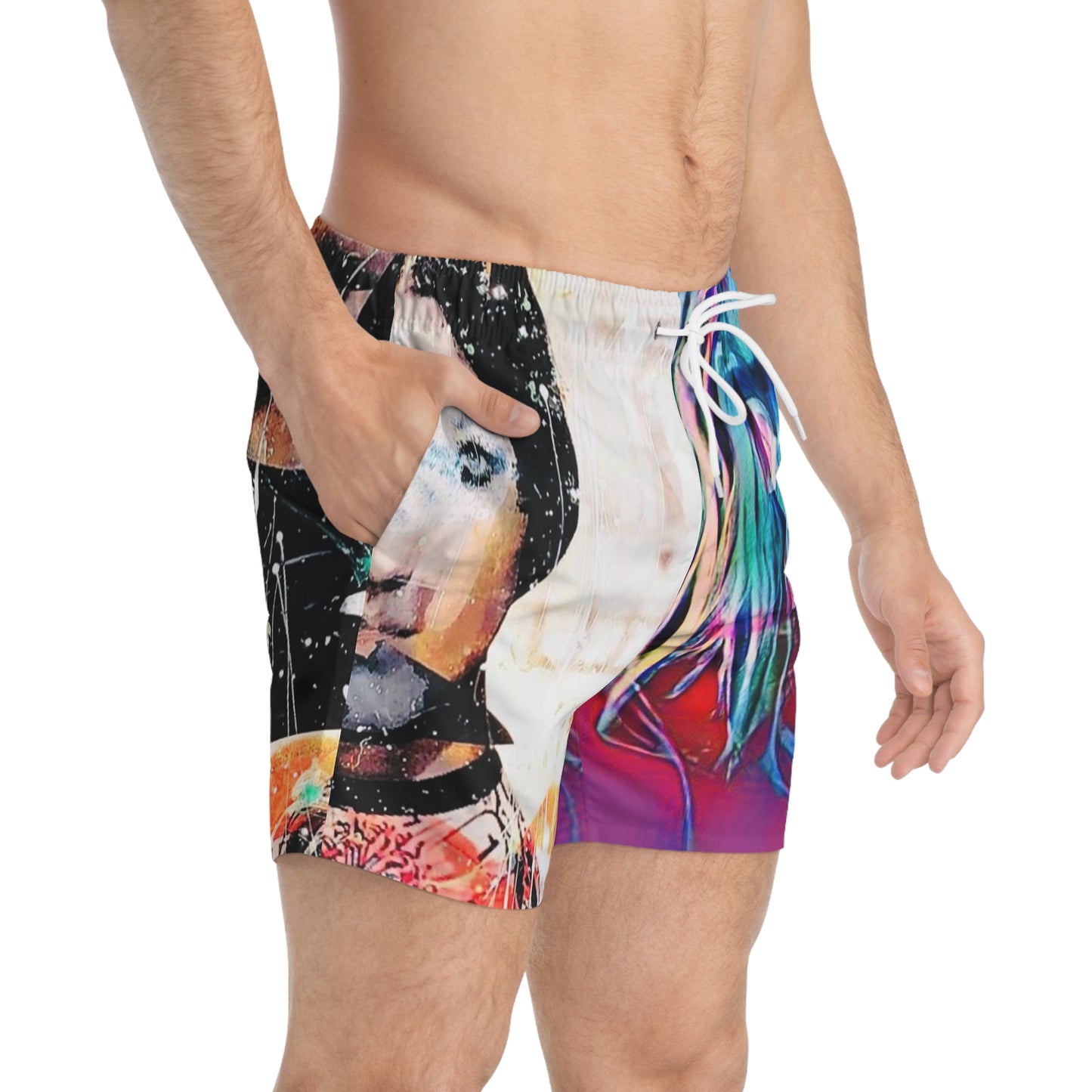 Bipolar Swim Trunks