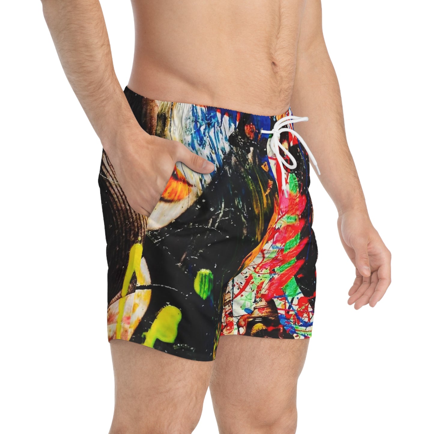 Bipolar Swim Trunks