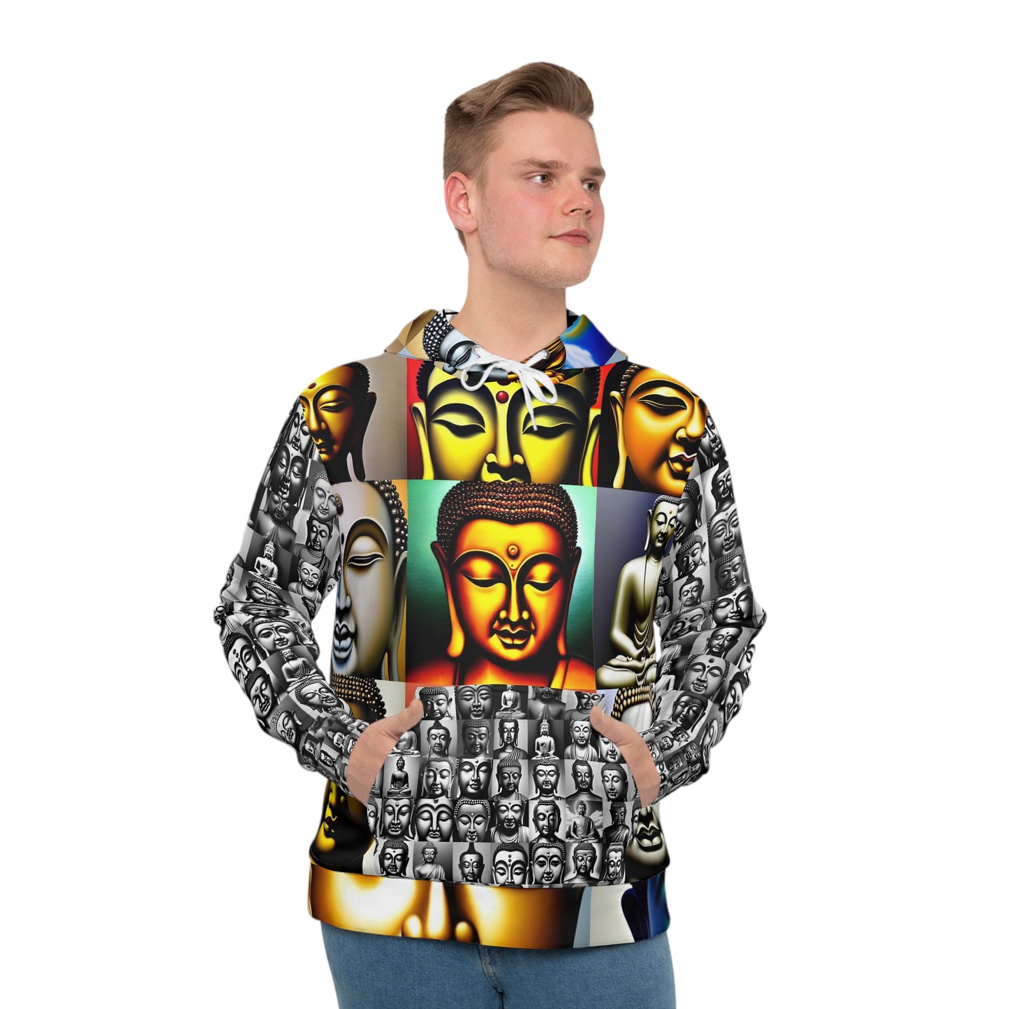 Men's Hoodie - Buddha Icon