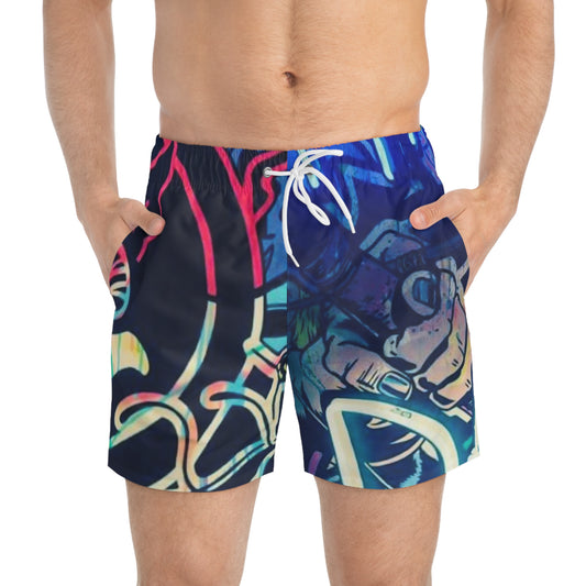 Bipolar Swim Trunks