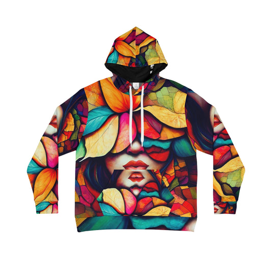 Men's Hoodie - Flower Lips