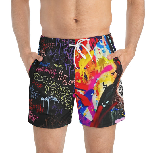 Bipolar Swim Trunks