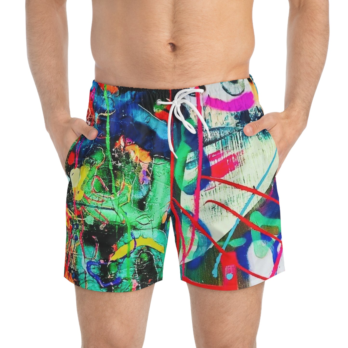 Bipolar Swim Trunks