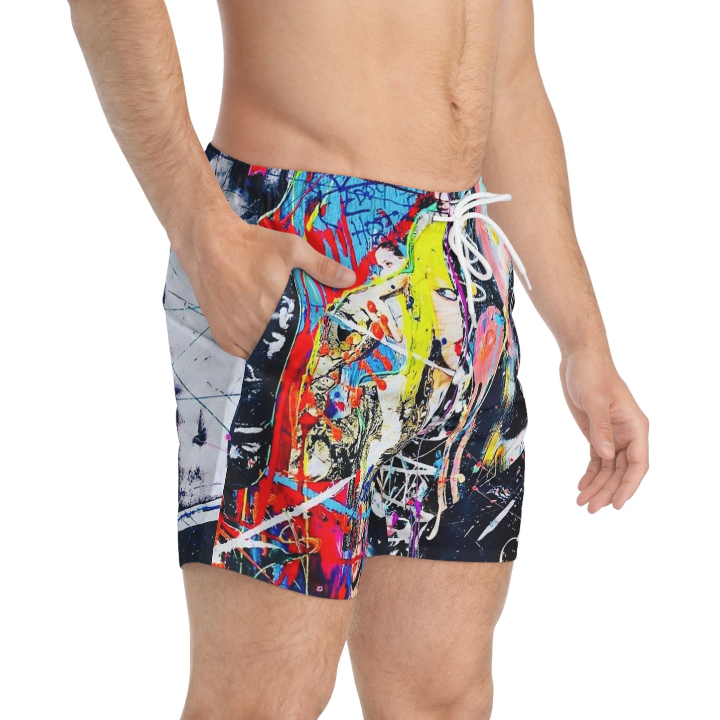 Bipolar Swim Trunks