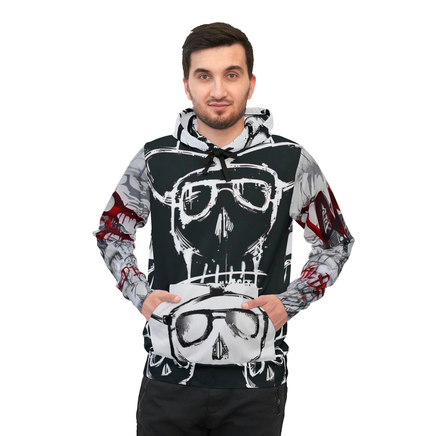 Skull Athletic Hoodie (2)