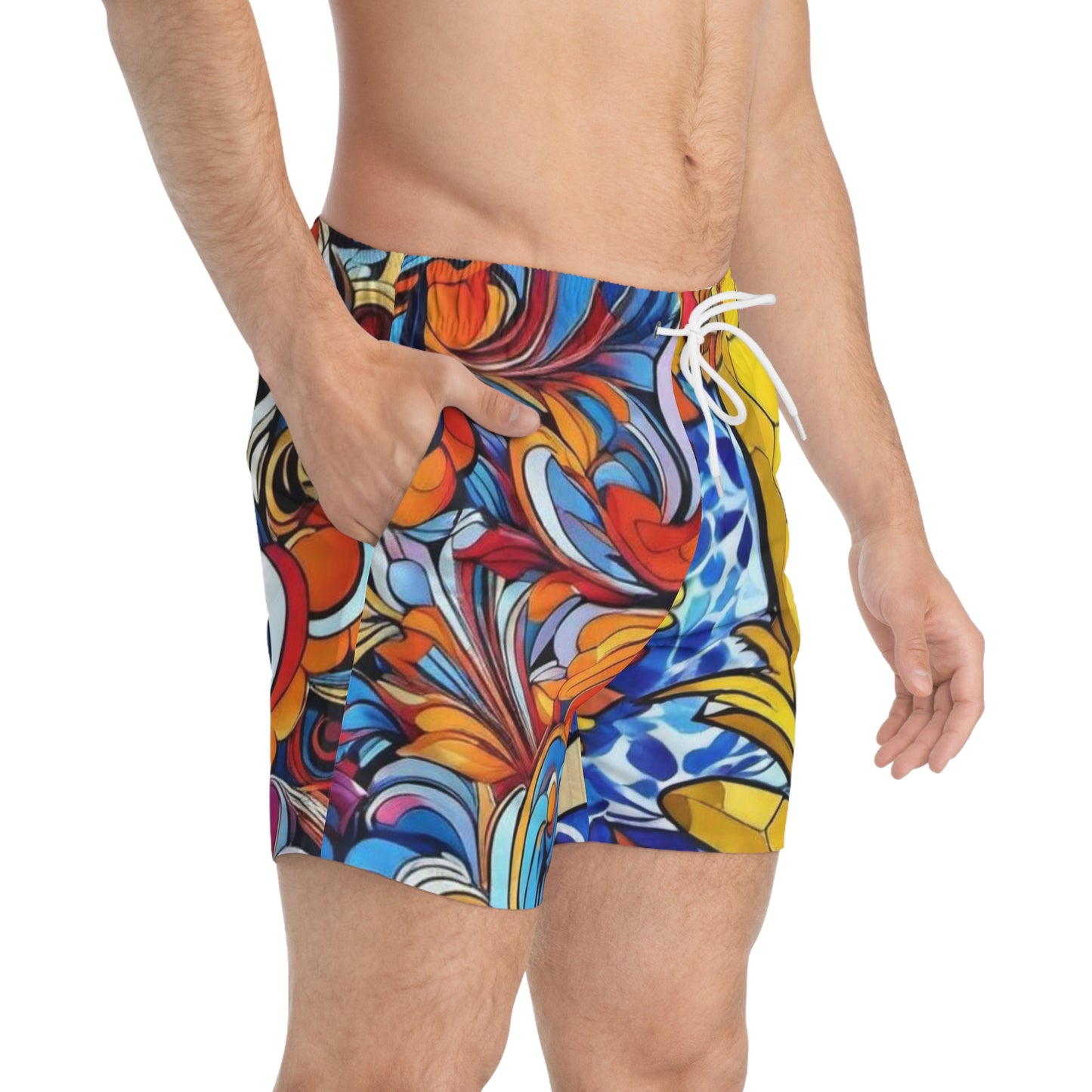 Bipolar Swim Trunks