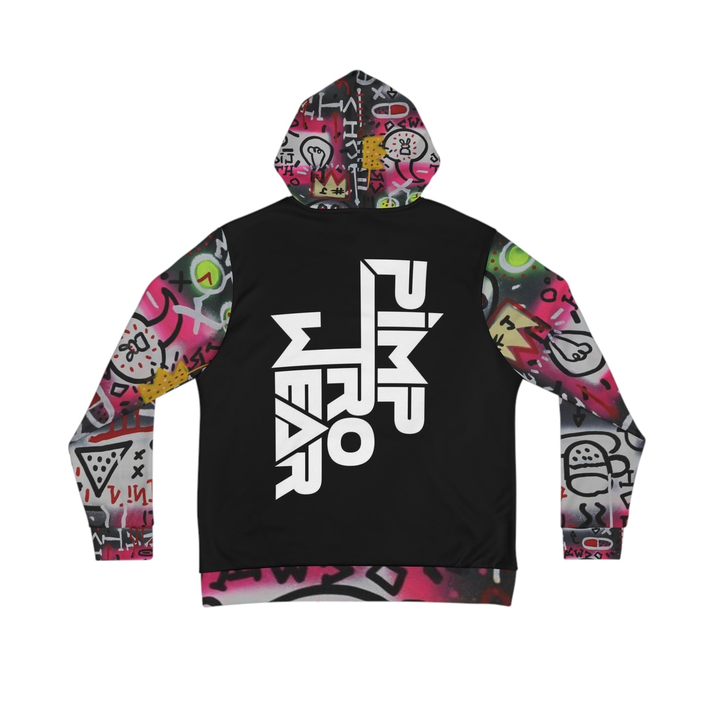 Men's Hoodie - Graffiti Caveman