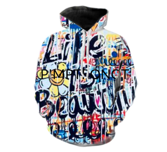 LIFE IS BEAUTY HOODIE