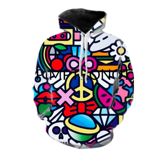 PEACE + LOVE HOODIE