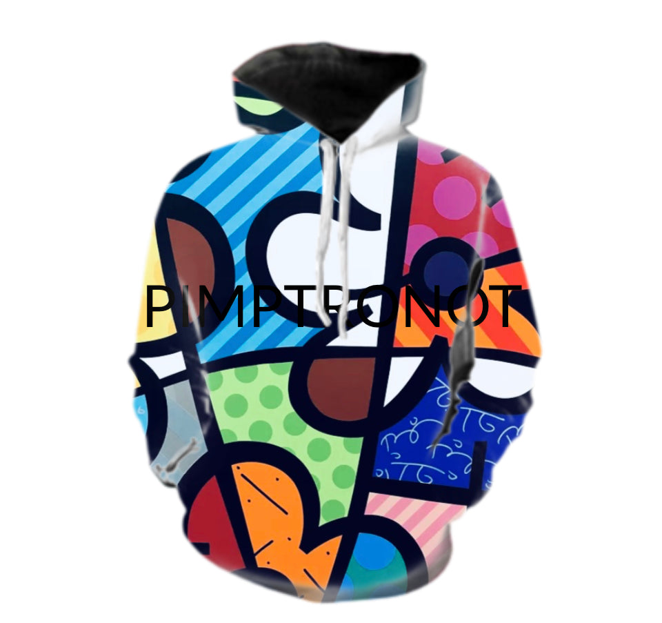 KALEIDOSCOPE KNIT HOODIE