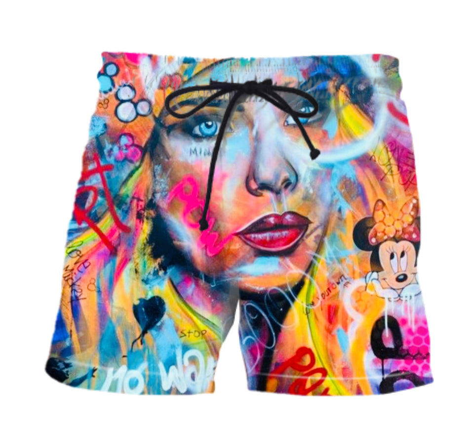 MINI'S GLARE BATHING SUIT / SHORTS