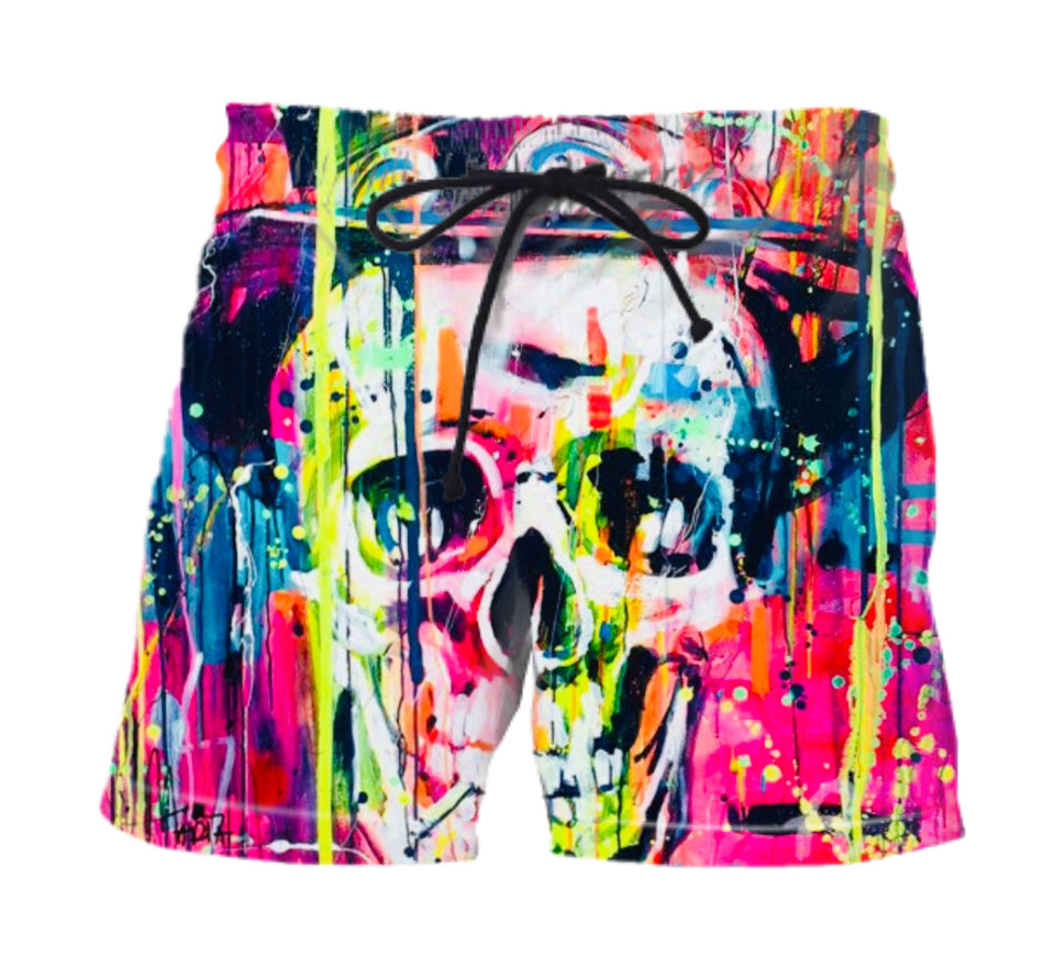 SKULLEX BATHING SUIT / SHORTS