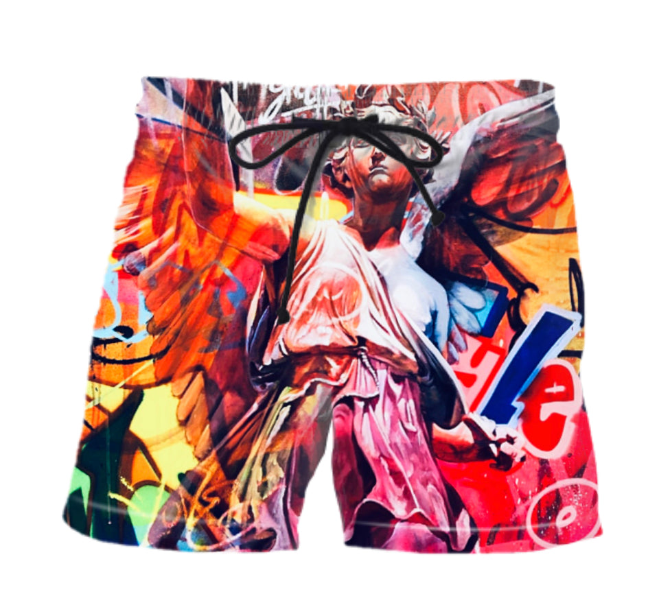 GUARDIAN ANGEL BATHING SUIT / SHORTS