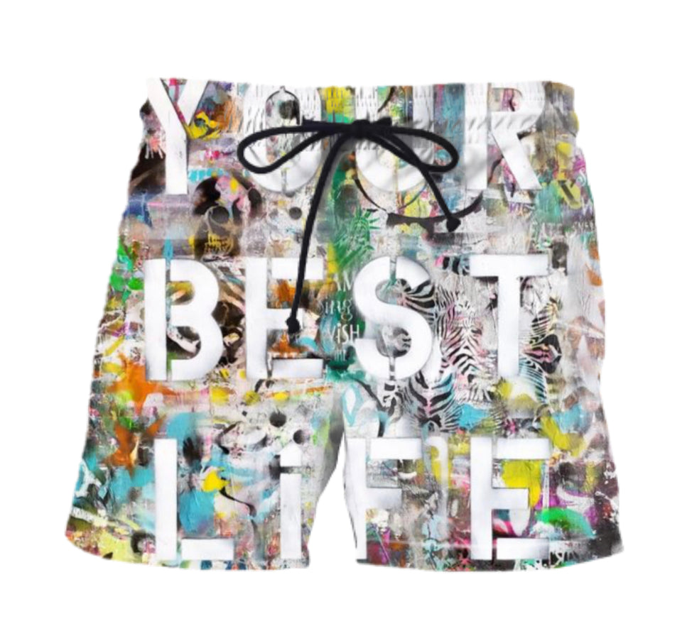 YOUR BEST LIFE BATHING SUIT / SHORTS